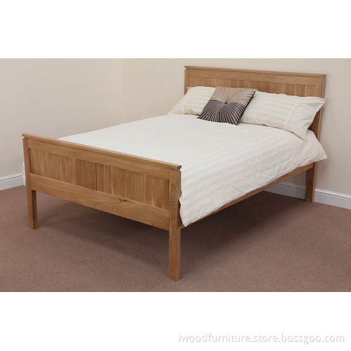 Solid Oak Double Bed Customized Design Welcome